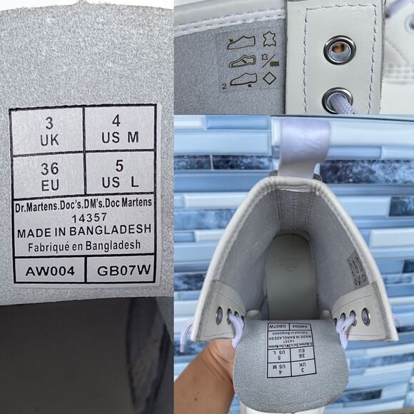 Dr. Martens 1460 Mono Lace-Up Boots size 5 - Picture 7 of 16